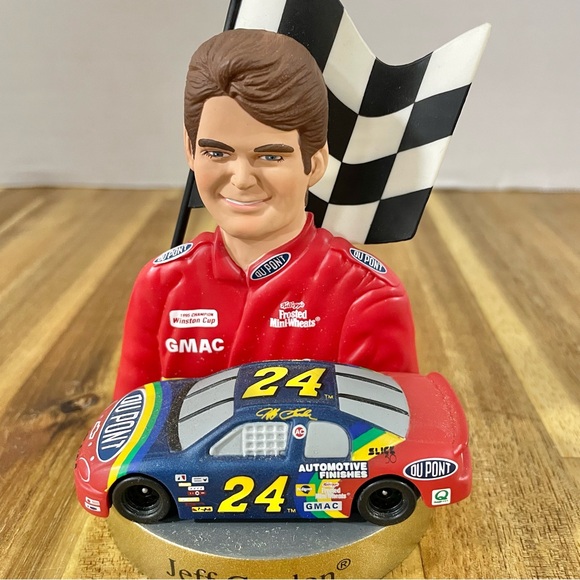 Vintage Hallmark Jeff Gordon Handcrafted Christmas Ornament 1997 in Box - Picture 4 of 12